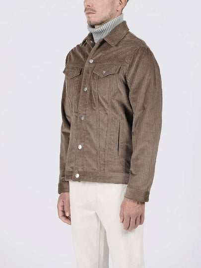 Made In Italy Corduroy Trucker Jacket F ICJK63 - PANICALE - BALAAN 2