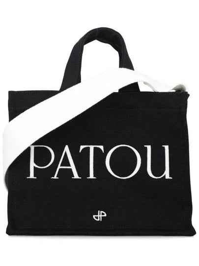 Logo Small Tote Bag Black - PATOU - BALAAN 2