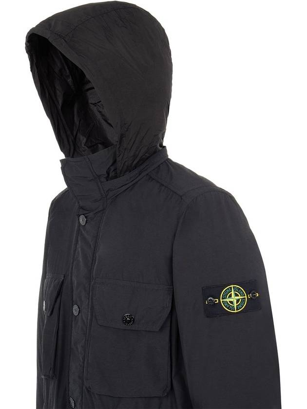 Naslan Light Watro Primaloft TC Field Jacket Black - STONE ISLAND - BALAAN 6