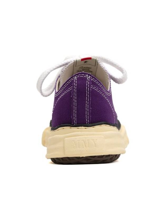 Yasuhiro Mihara Peterson VL OG Sole Canvas Low Top Sneakers Purple A09FW733 PURPLE - MAISON MIHARA YASUHIRO - BALAAN 2