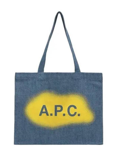 Shopping Diane Tote Bag Light Blue - A.P.C. - BALAAN 1