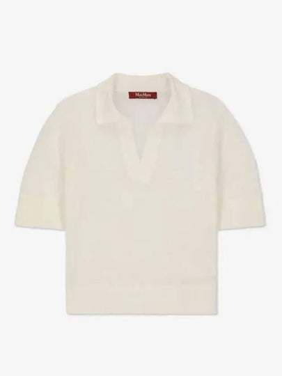 Pablo Knit Top Ivory - MAX MARA - BALAAN 2