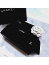 CC logo ribbon hair scrunchie silk scrunch tripe band tie black AAA374 - CHANEL - BALAAN 6