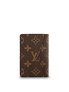 Pocket Organizer Monogram Card Wallet Brown - LOUIS VUITTON - BALAAN 4