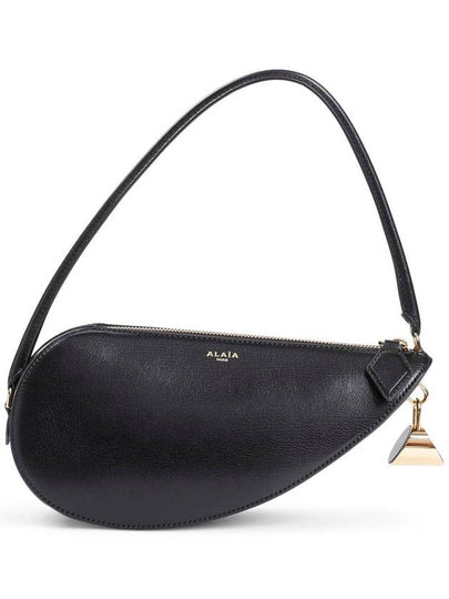 Le Demi-Coeur Goatskin Shoulder Bag Black - ALAIA - BALAAN 2