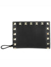 Rockstud Multiflap Half Wallet RW2P0620 BOL 0NO - VALENTINO - BALAAN 2