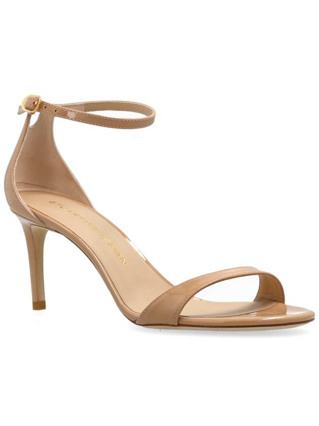 Stuart Weitzman Heeled Sandals Nudist II, Women's, Beige - STUART WEITZMAN - BALAAN 4