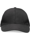 triangle logo re-nylon ball cap black - PRADA - BALAAN 2