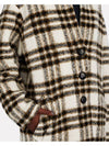 Wool Check Gabrielle Single Coat - ISABEL MARANT - BALAAN 4