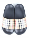 Check slide slippers 37 240 - BURBERRY - BALAAN 9