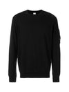 Lens Wappen Knit Top Black - CP COMPANY - BALAAN 3