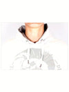 Men Hoodie Mohawk White 100 - DIESEL - BALAAN 6