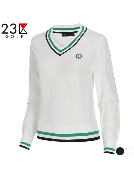 Golf color combination knit t-shirt EN1LKT005 - 23KU - BALAAN 1