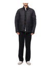 Men's Wappen Patch Duck Down Padding Black - STONE ISLAND - BALAAN 4