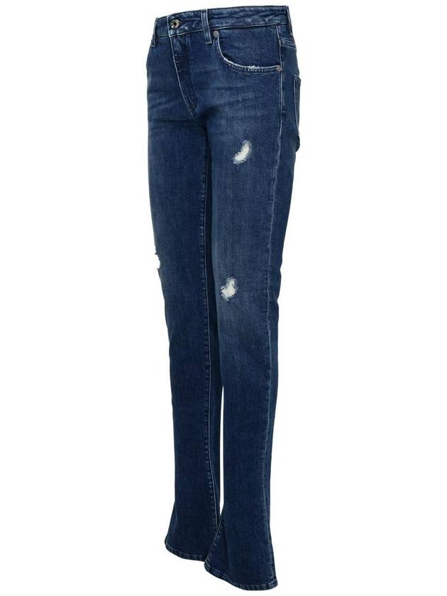 Denim Straight Pants FTCZADG8KA1 S9001 DENIM - DOLCE&GABBANA - BALAAN 3