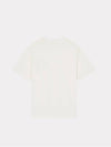 Draw Varsity Embroidered Cotton Short Sleeve T-shirt White - KENZO - BALAAN 3