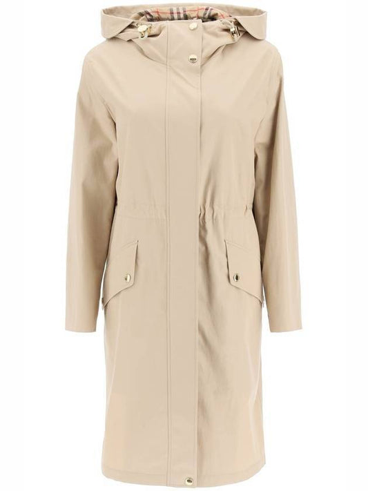 Drawstring Trench Coat Beige - BURBERRY - BALAAN 1