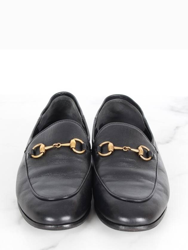 Horsebit leather mule loafer black 36 5 235 - GUCCI - BALAAN 3