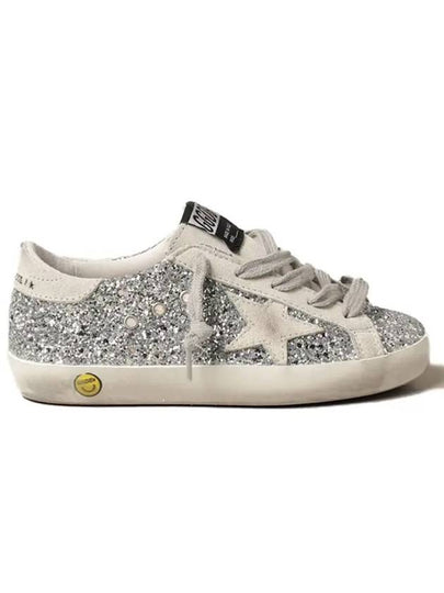 Golden Goose Kids Glitter Sneakers Silver - GOLDEN GOOSE - BALAAN 2