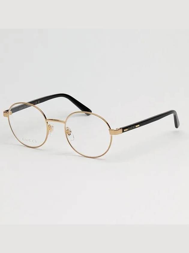 Glasses Frame GG1585O 001 Metal Round Men Women Fashion - GUCCI - BALAAN 1