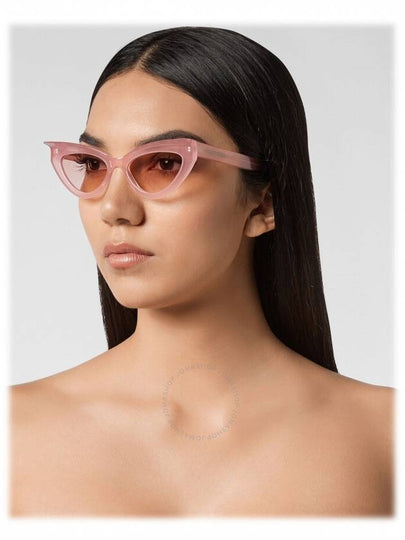 Philipp Plein Statement Pink Mirror Cat Eye Ladies Sunglasses 000-WES0076-PTE003N-KUXU - PHILIPP PLEIN - BALAAN 2