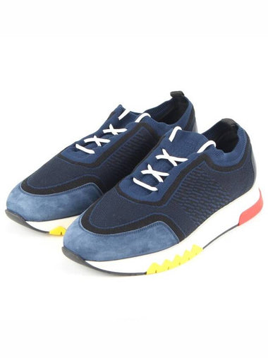 Addict knit sneakers blue 40 5 255 - HERMES - BALAAN 1