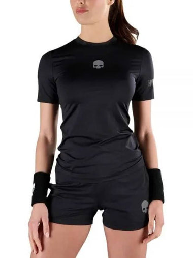 Tech Short Sleeve T-Shirt Black - HYDROGEN - BALAAN 1