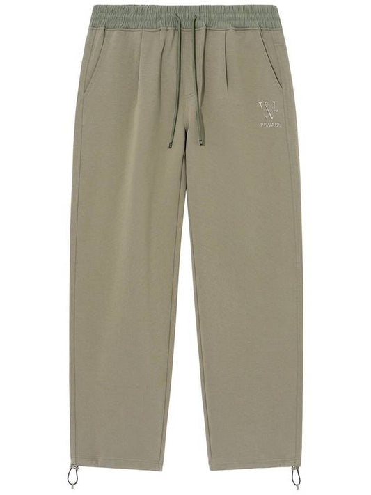 Swivee Privacy Artwork Woven Set-up Track Pants Khaki - SWIB - BALAAN 2