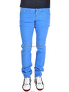 Men's Metal Logo Jeans Blue - DSQUARED2 - BALAAN 9