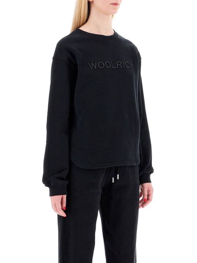 "embroidered logo crewneck - WOOLRICH - BALAAN 2