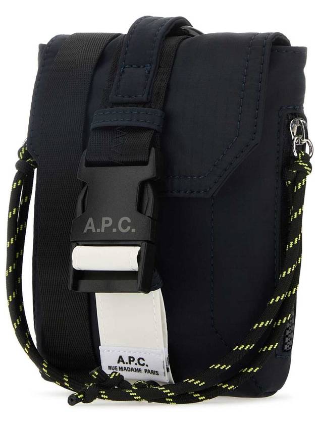 Trek Logo Buckle Nylon Pouch Cross Bag Dark Navy - A.P.C. - BALAAN 3