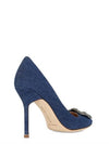 105MM HANGISI SWAROVSKI DENIM PUMPS - MANOLO BLAHNIK - BALAAN 4