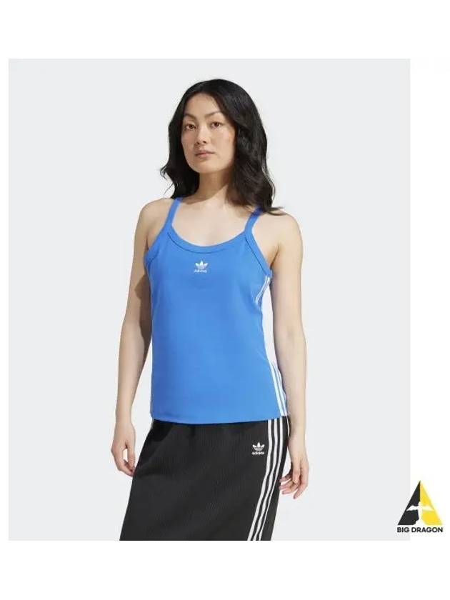 adidas 3S Tank Top Blue IY2194 - ADIDAS - BALAAN 1