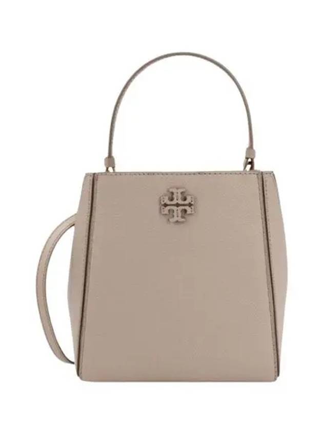 Mcgraw Logo Small Bucket Bag Fresh Clay - TORY BURCH - BALAAN 2