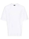 Le Typo Cotton Short Sleeve T-shirt White - JACQUEMUS - BALAAN 2