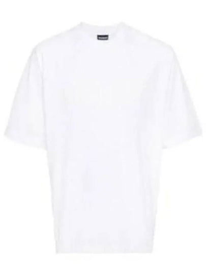 Le Typo Cotton Short Sleeve T-shirt White - JACQUEMUS - BALAAN 2