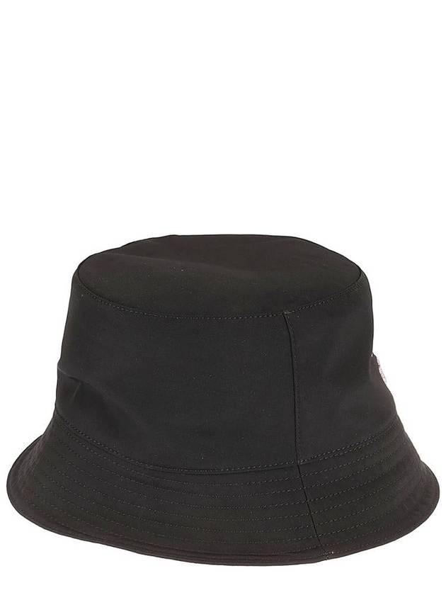 Logo Reversible Bucket Hat Black - ALEXANDER MCQUEEN - BALAAN 4