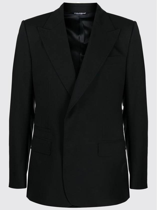 Blazer Dolce &amp; Gabbana monopetto in lana - DOLCE&GABBANA - BALAAN 1