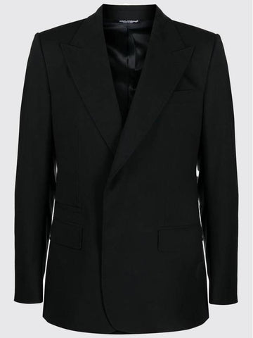 Blazer Dolce &amp; Gabbana monopetto in lana - DOLCE&GABBANA - BALAAN 1