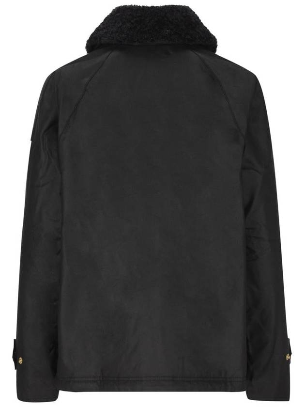 High Neck Two Pocket Jacket Black - BARBOUR - BALAAN 3