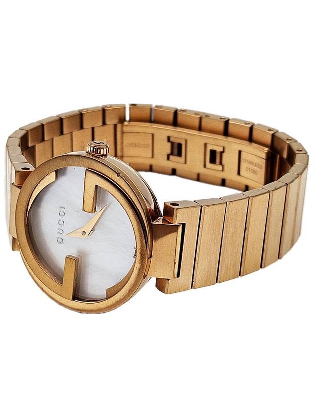 Gucci 133515 Interlocking GG Mother of Pearl 29MM Metal Women s Watch - GUCCI - BALAAN 5