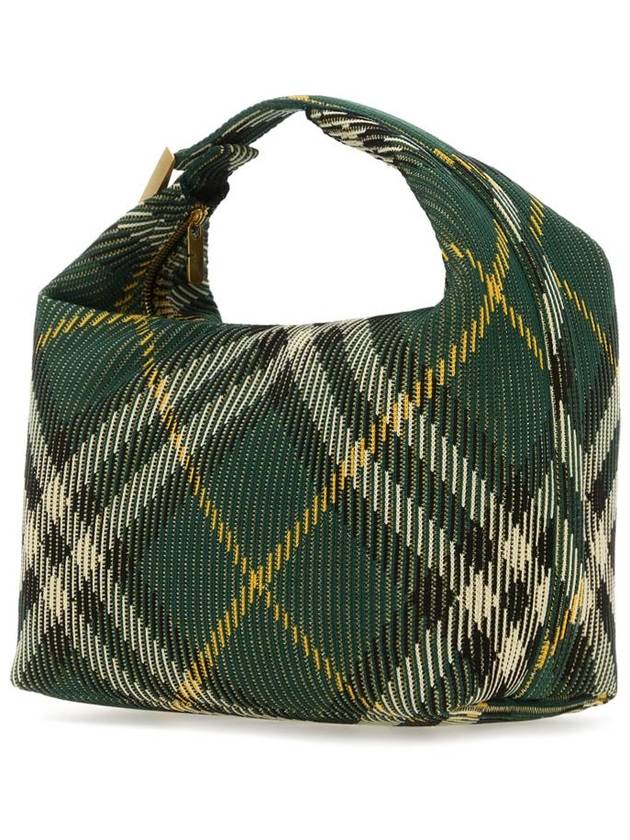 Peg Medium Duffel Bag Green - BURBERRY - BALAAN 3