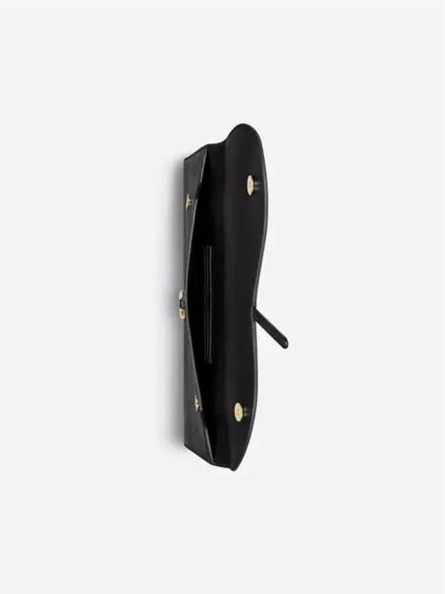 Saddle Pouch Bag Black - DIOR - BALAAN 4