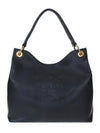 Vitello Phoenix Hobo Bag Black - PRADA - BALAAN 2