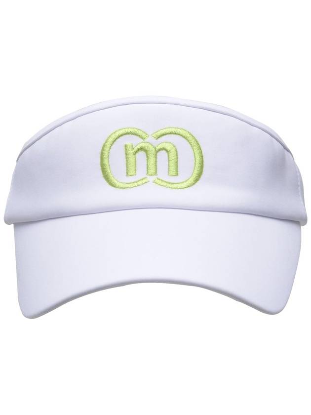 Golf Ice Cool Functional White Lime Back Banding Visor DO9222AC70 - DOYOUKNOWMC GOLF WEAR - BALAAN 2