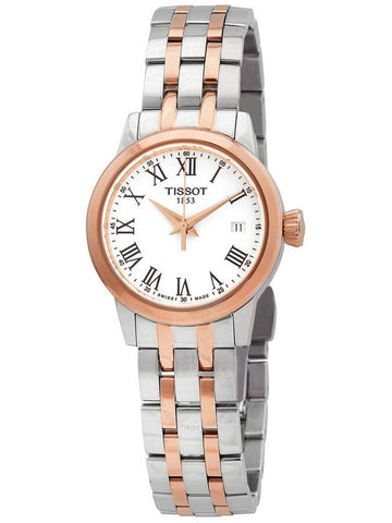 Tissot Classic Dream Quartz White Dial Ladies Watch T129.210.22.013.00 - TISSOT - BALAAN 1