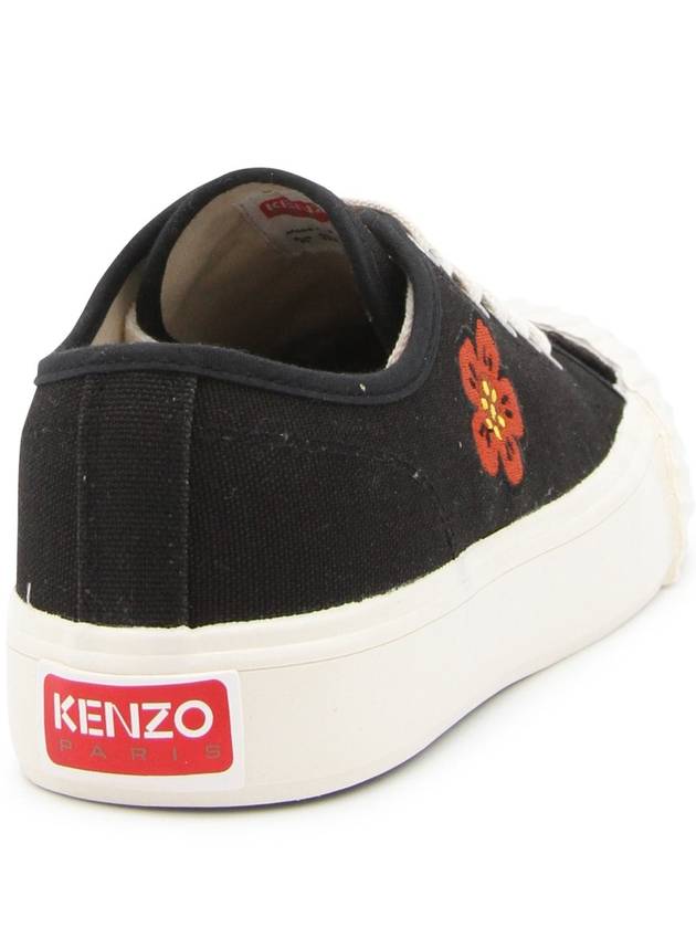 Shool Boke Flower Low Top Sneakers Black - KENZO - BALAAN 5