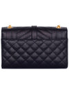 Matelasse Envelope Small Shoulder Bag Black - SAINT LAURENT - BALAAN 5