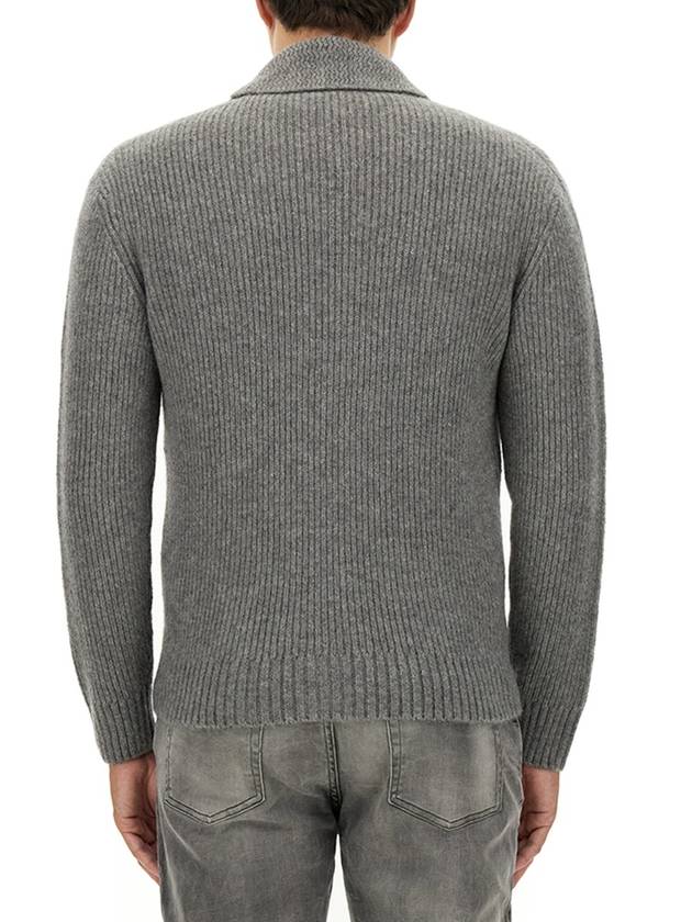 CASHMERE AND SILK CARDIGAN - TOM FORD - BALAAN 3