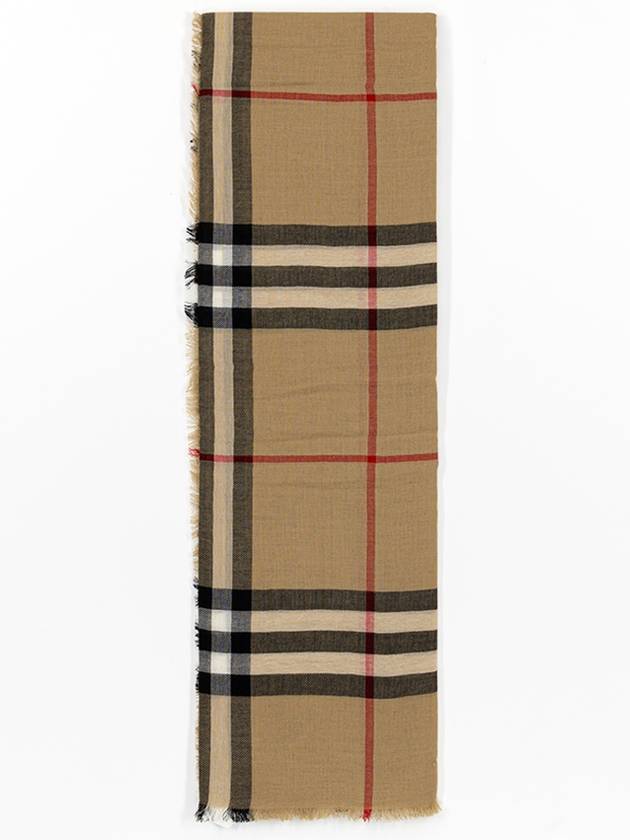 Vintage Check Wool Scarf Archive Beige - BURBERRY - BALAAN 3